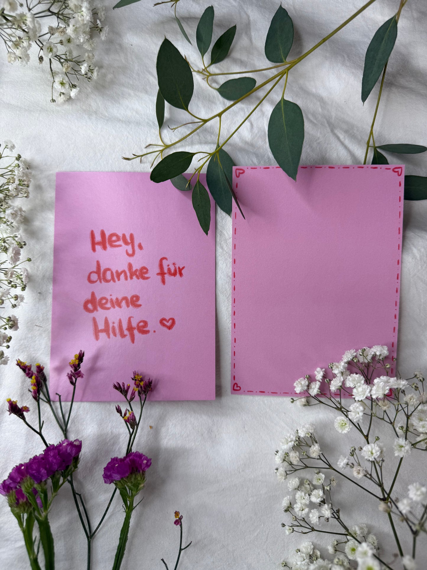 Postkarte „Danke“