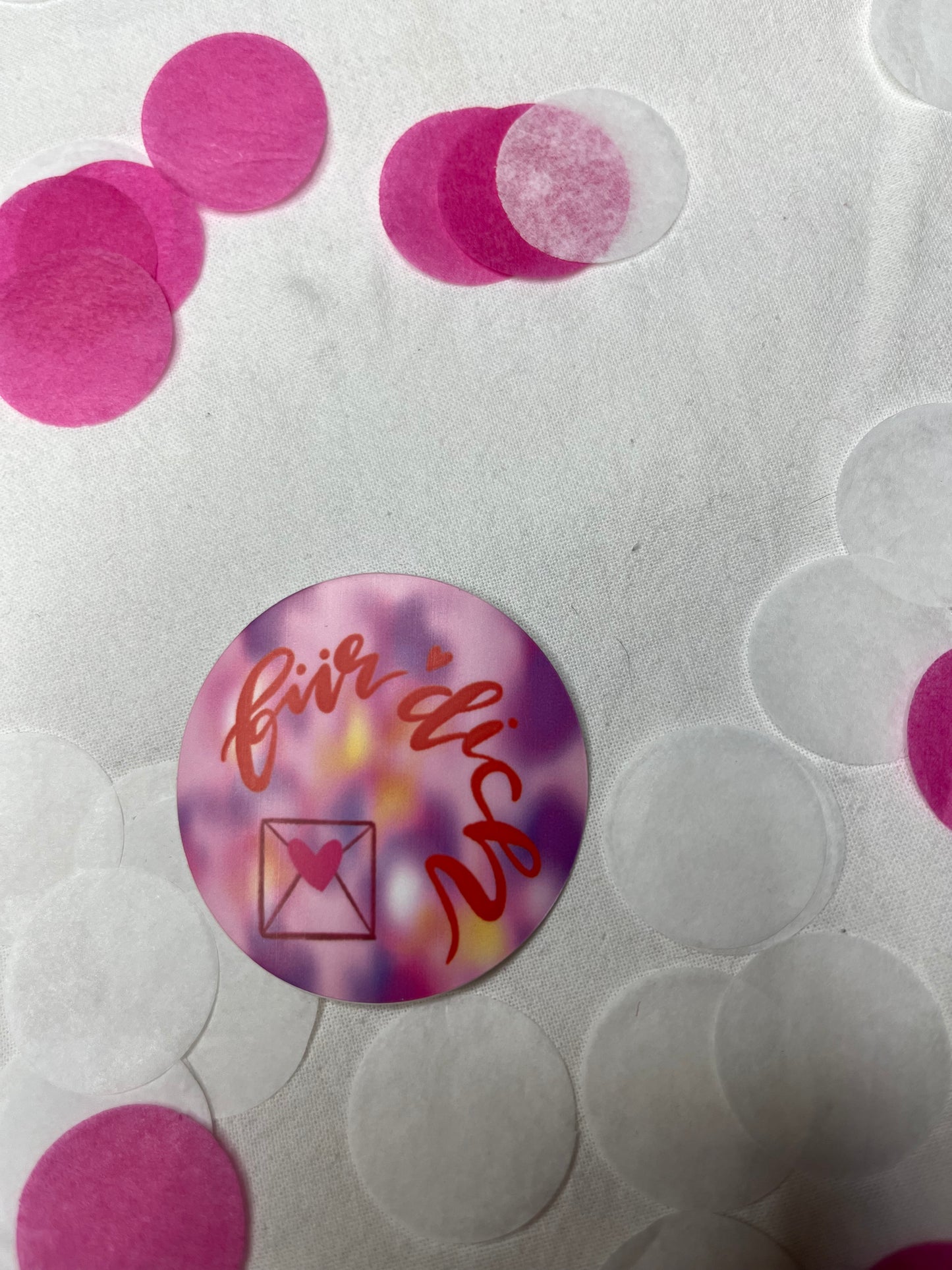 Sticker „für dich"
