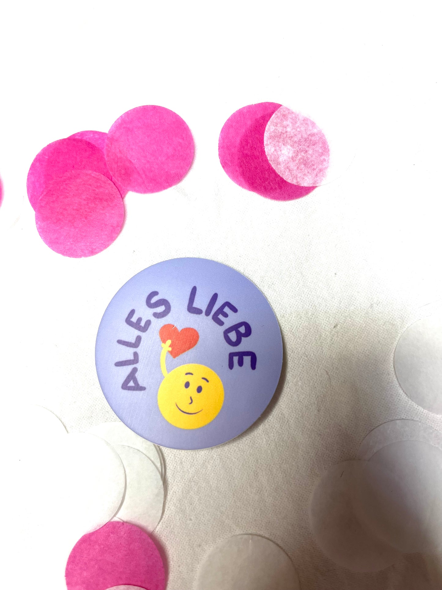 Sticker „alles Liebe"