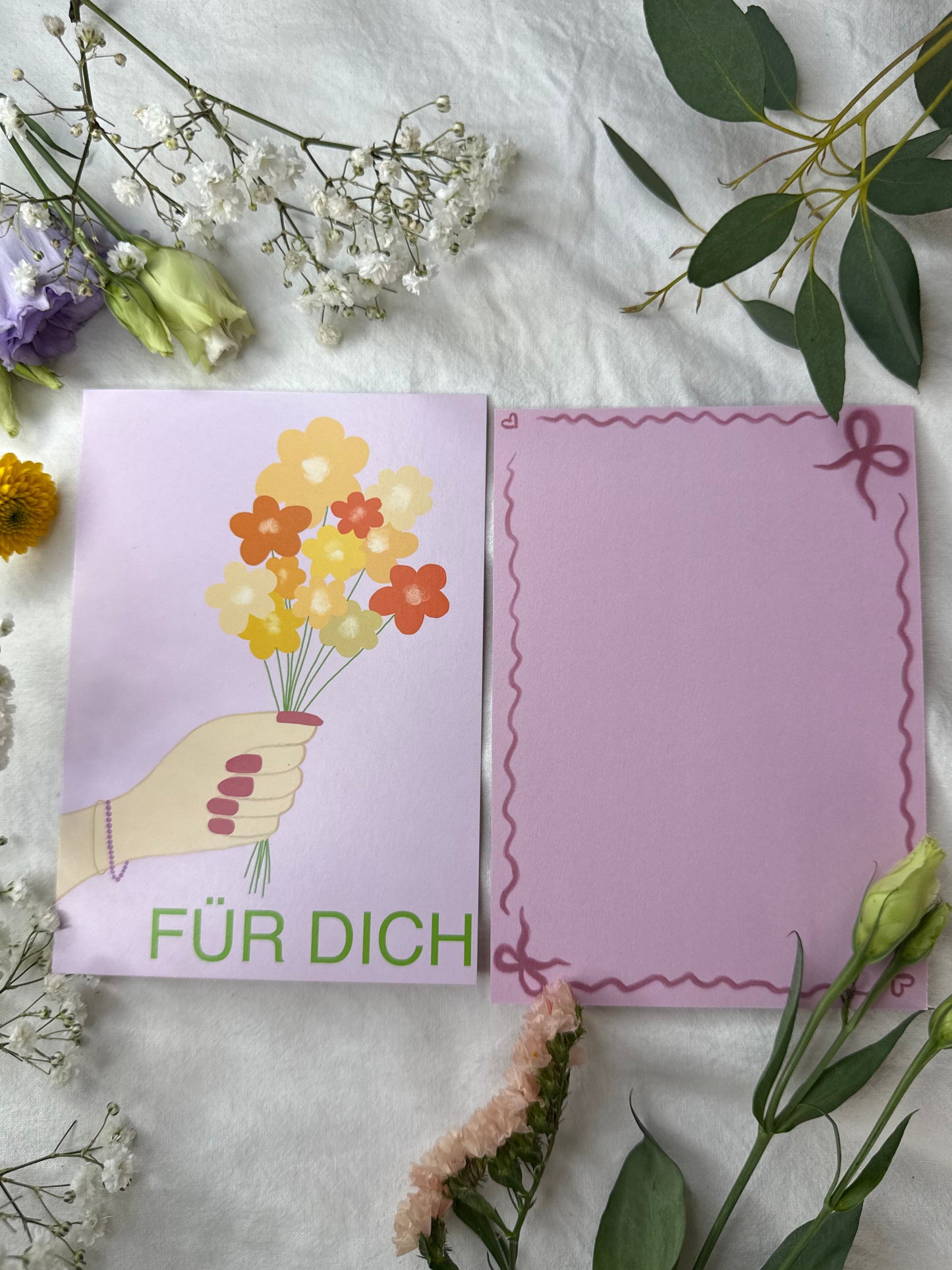 Postkarte „Für dich“